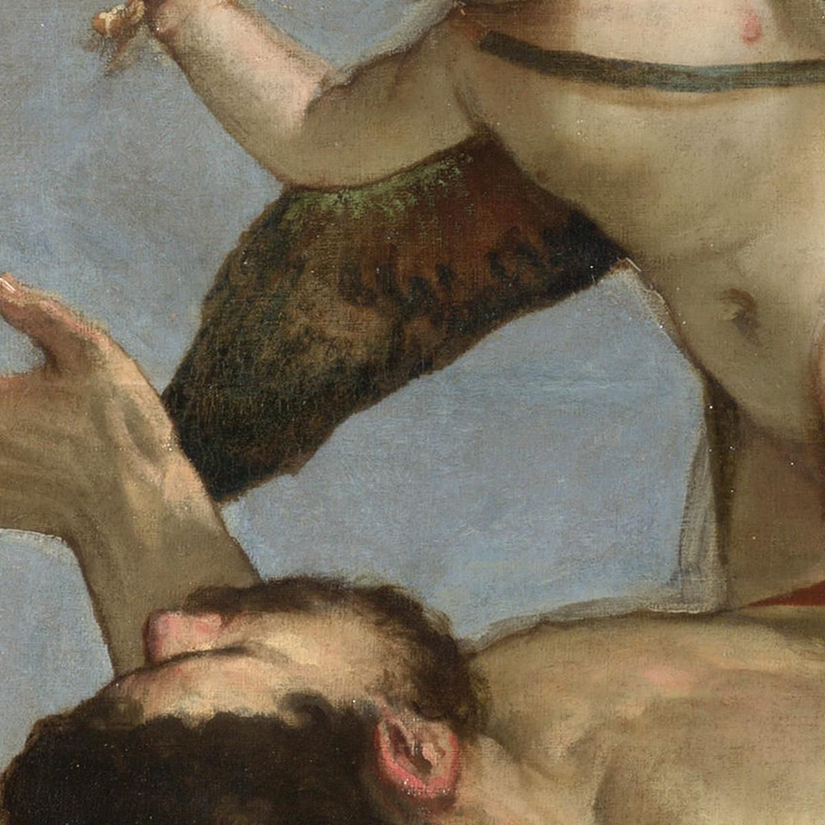 Scorn Paolo Veronese pvr7 canvas print