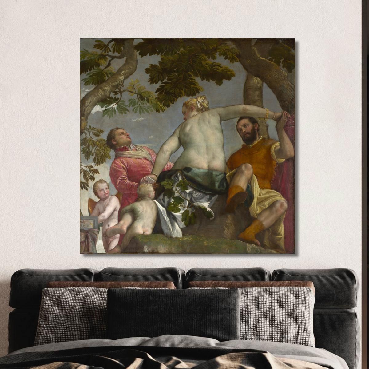 Unfaithfulness Paolo Veronese pvr8 canvas print 