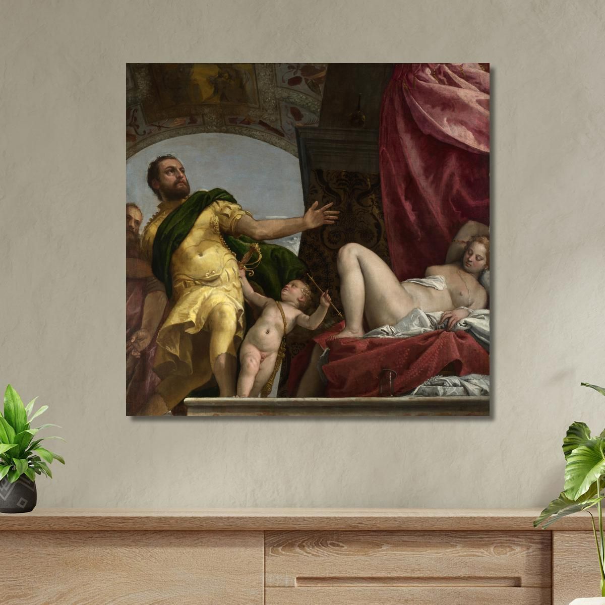 Respect Paolo Veronese pvr9 canvas print 