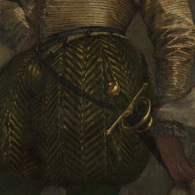 Boy With A Greyhound Paolo Veronese pvr14 canvas print