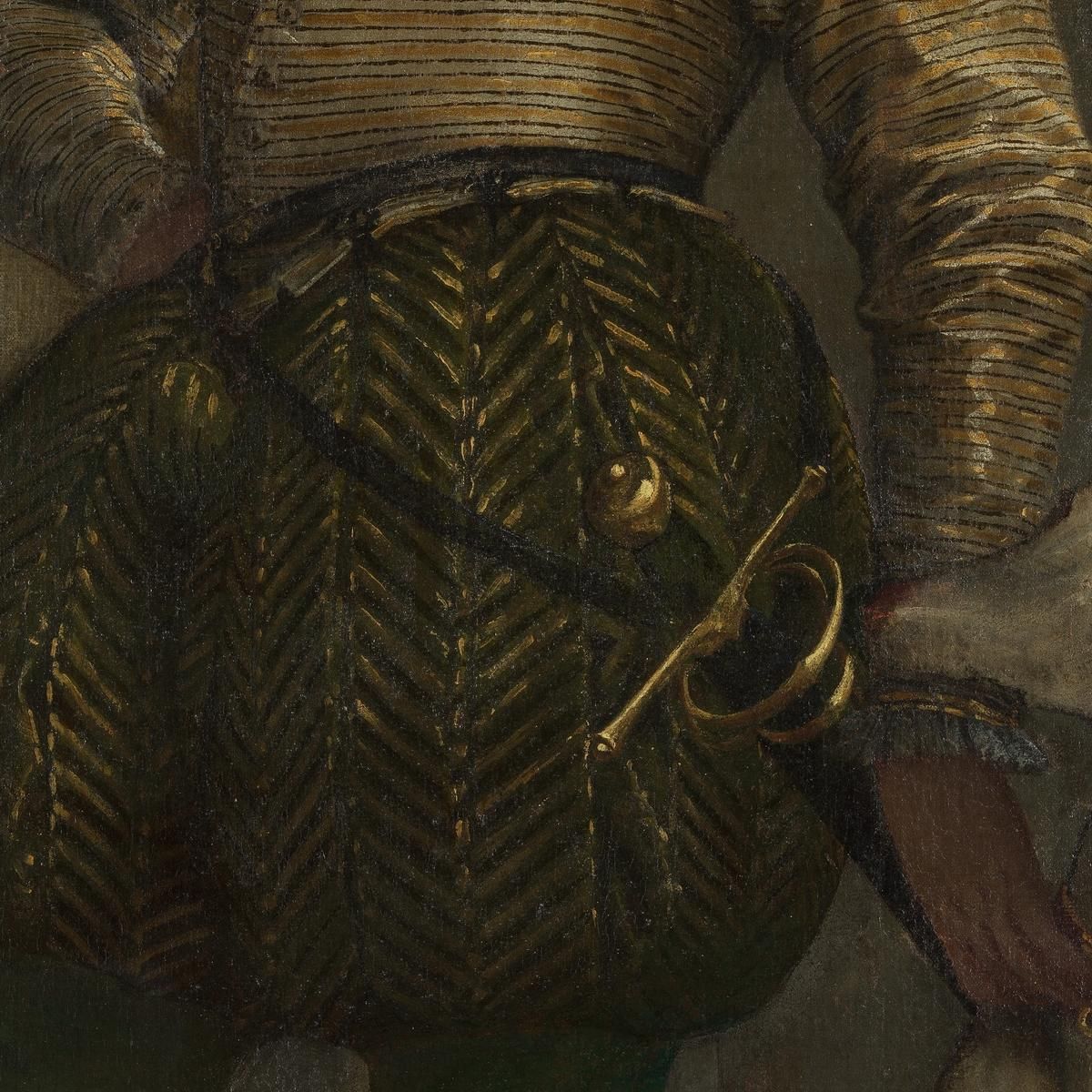 Boy With A Greyhound Paolo Veronese pvr14 canvas print