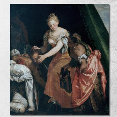 Judith And Holofernes Paolo Veronese pvr18 canvas print 