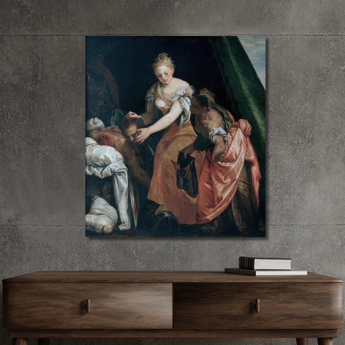 Judith And Holofernes Paolo Veronese pvr18 canvas print 