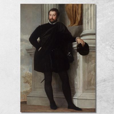 Portrait Of A Man 2 Paolo Veronese pvr23 canvas print 