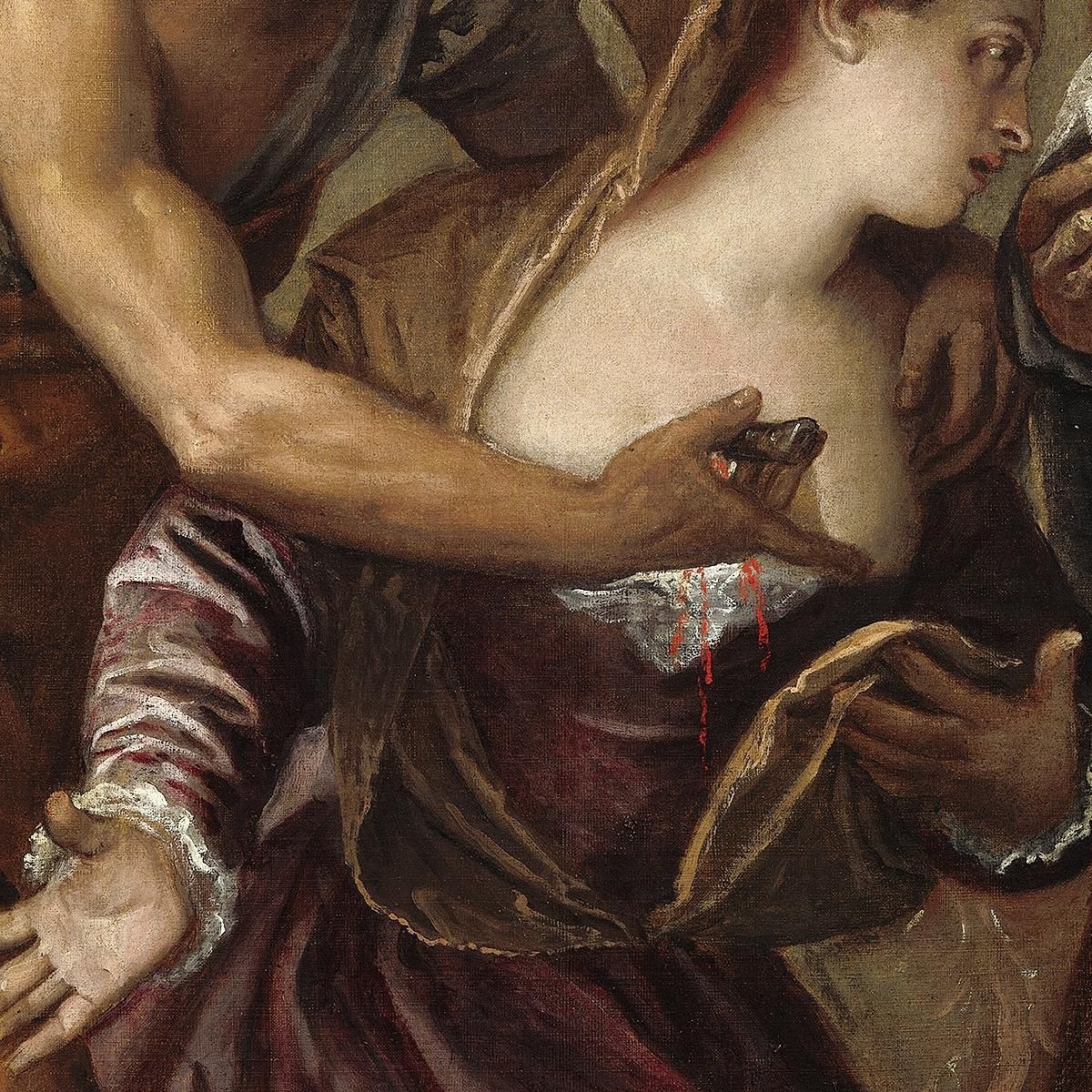The Martyrdom And Last Communion Of Saint Lucy Paolo Veronese pvr40 canvas print