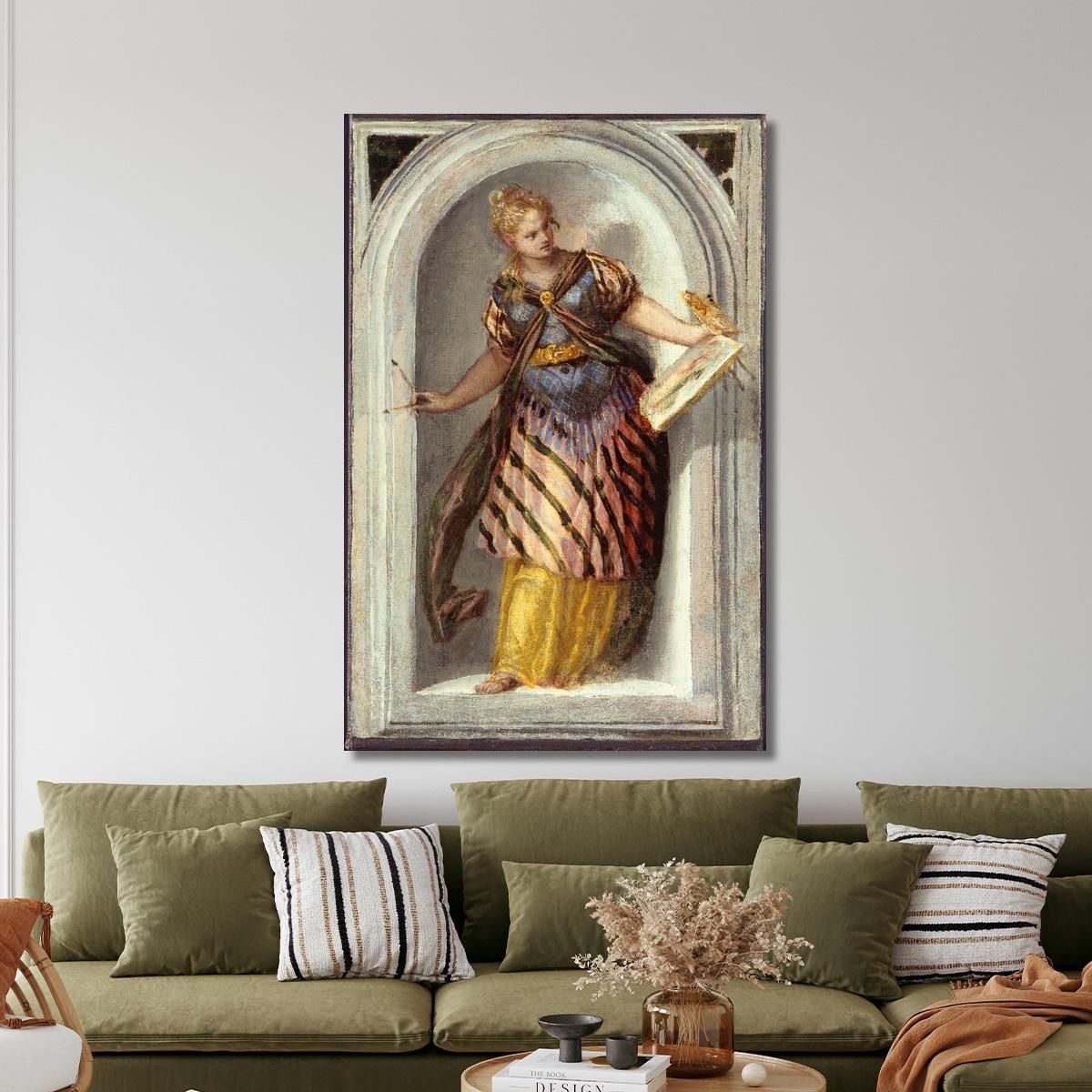 The Muse Of Painting Paolo Veronese pvr41 canvas print 