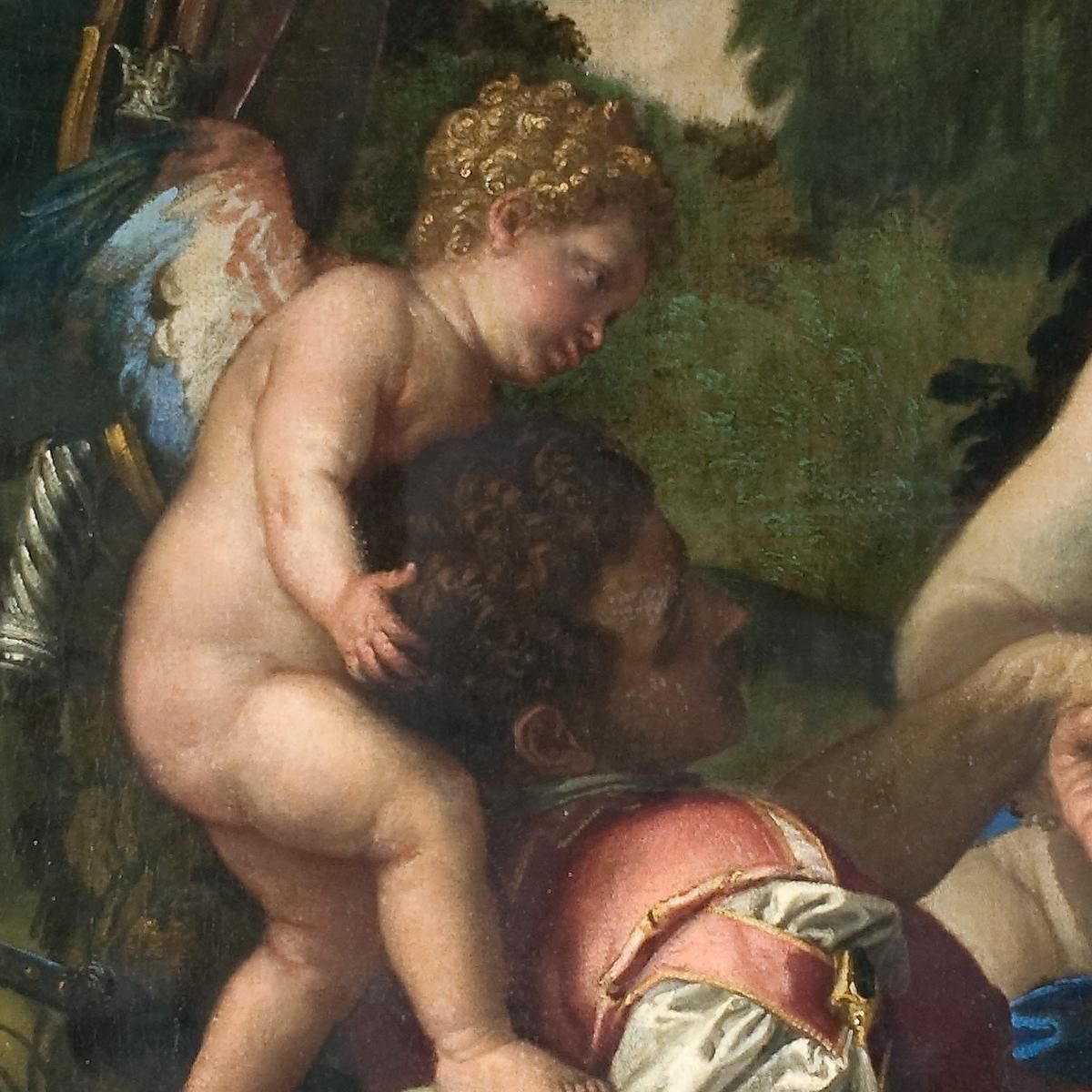 Venus Mourning Adonis Paolo Veronese pvr47 canvas print