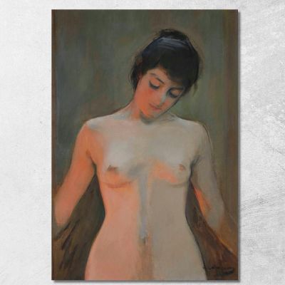 Nude 2 Ramón Casas rcs10 canvas print 