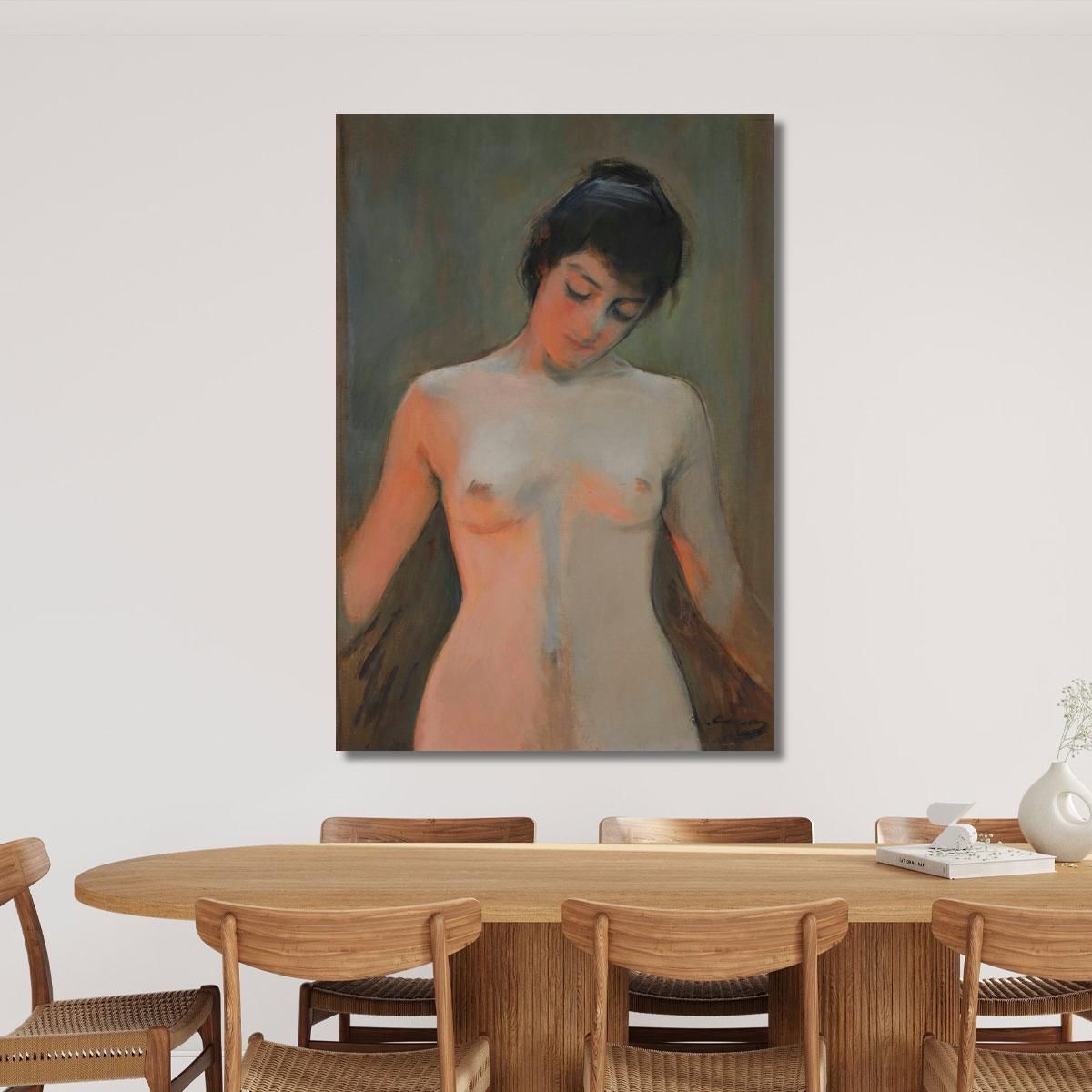 Nude 2 Ramón Casas rcs10 canvas print 