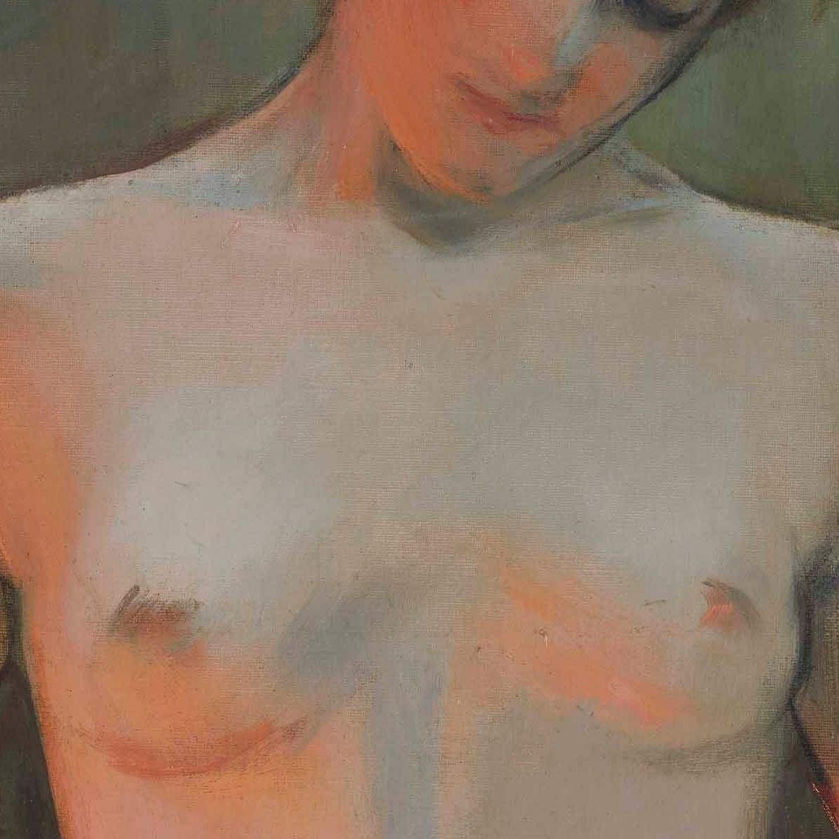 Nude 2 Ramón Casas rcs10 canvas print