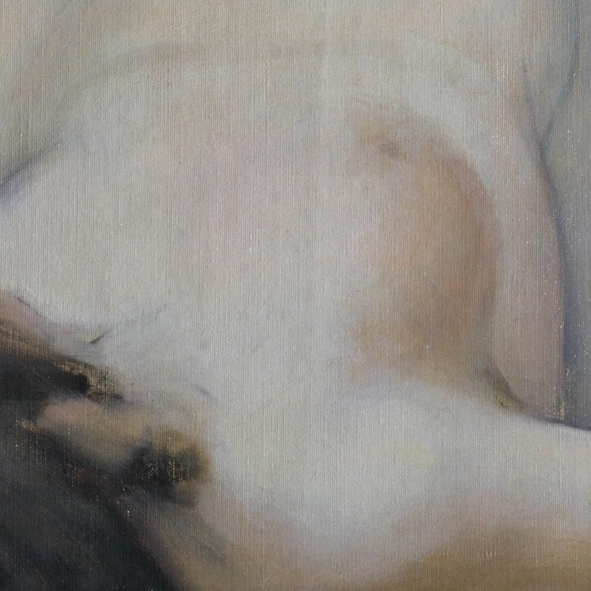 Female Nude Ramón Casas rcs14 canvas print