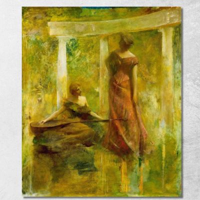 Music Thomas Wilmer Dewing twd17 canvas print 