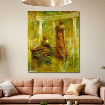 Music Thomas Wilmer Dewing twd17 canvas print 