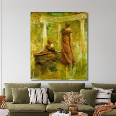 Music Thomas Wilmer Dewing twd17 canvas print 