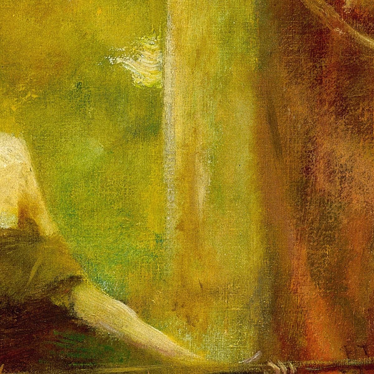 Music Thomas Wilmer Dewing twd17 canvas print