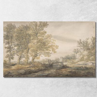 Landscape With Trees Aelbert Cuyp acu27 canvas print 