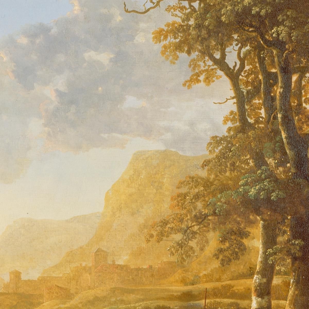 The Flight Into Egypt Aelbert Cuyp acu48 canvas print