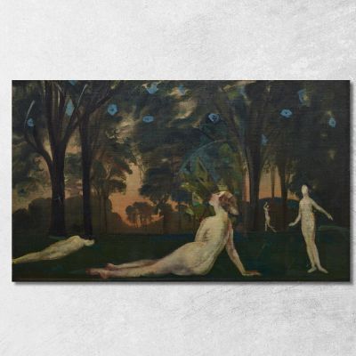 Corridor Of Summer Arthur Bowen Davies abd14 canvas print 