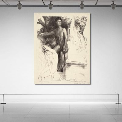 Dominion Arthur Bowen Davies abd19 canvas print 
