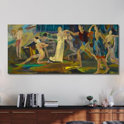 Freshness Of The Wounded Arthur Bowen Davies abd26 canvas print 