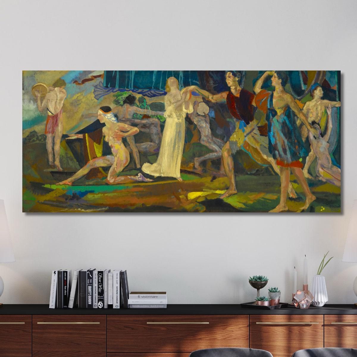 Freshness Of The Wounded Arthur Bowen Davies abd26 canvas print 