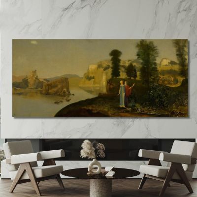 Silver Springs Arthur Bowen Davies abd46 canvas print 