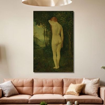 Standing Nude Arthur Bowen Davies abd51 canvas print 