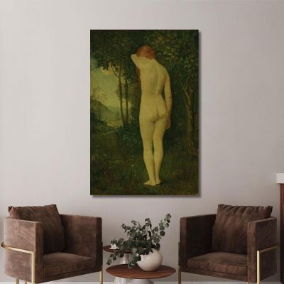 Standing Nude Arthur Bowen Davies abd51 canvas print 