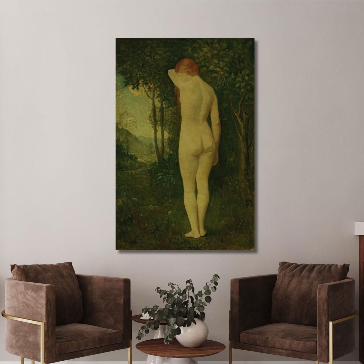 Standing Nude Arthur Bowen Davies abd51 canvas print 