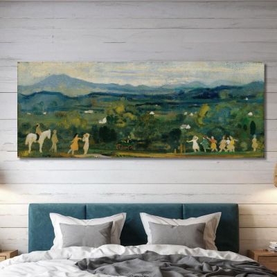 The Birth Of The Green Arthur Bowen Davies abd53 canvas print 
