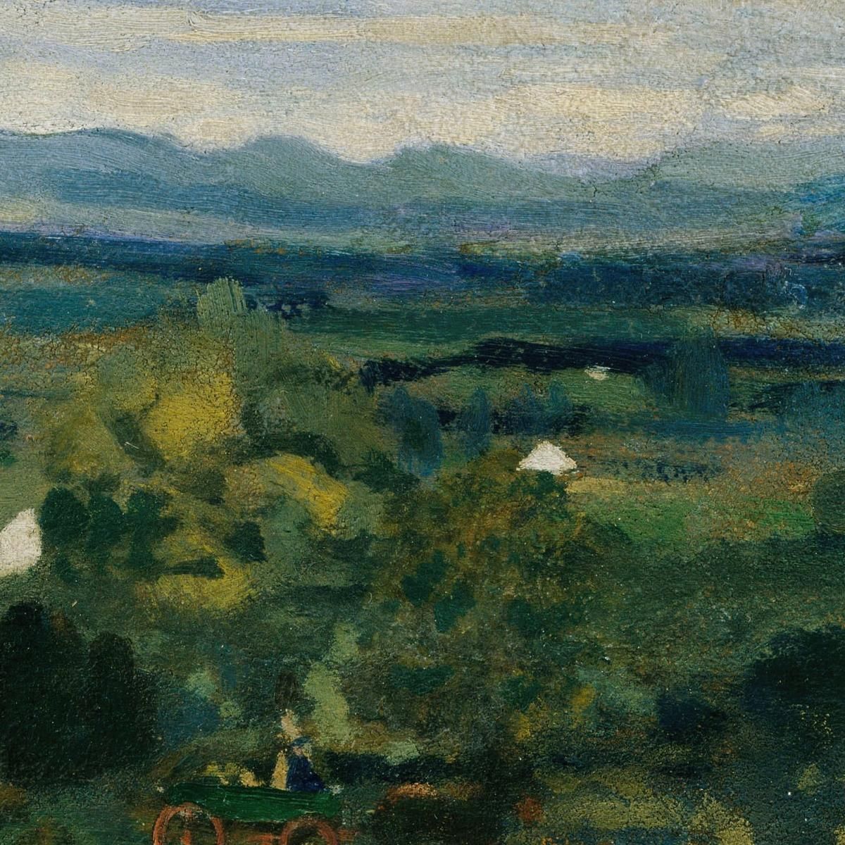 The Birth Of The Green Arthur Bowen Davies abd53 canvas print