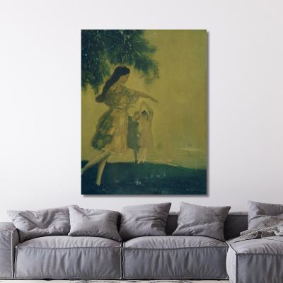 The Dancers Arthur Bowen Davies abd55 canvas print 