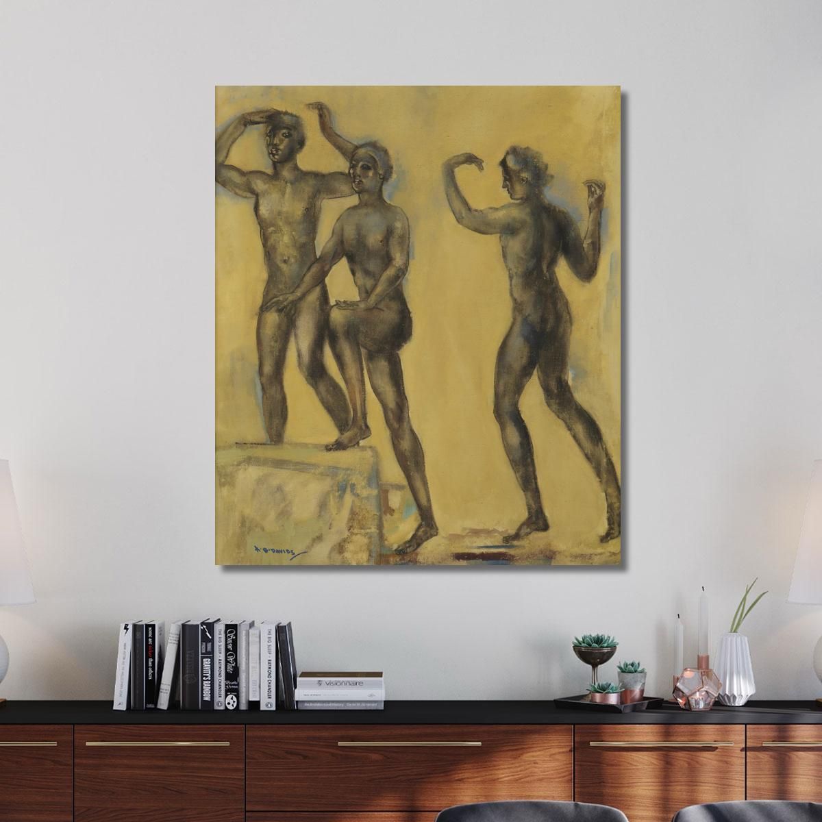 The Day-Star Springs Arthur Bowen Davies abd57 canvas print 