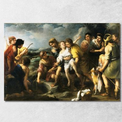 Joseph And His Brethren Bartolomé Estebán Murillo bem10 canvas print 