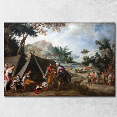 Laban Searching For His Stolen Household Gods Bartolomé Estebán Murillo bem11 canvas print 