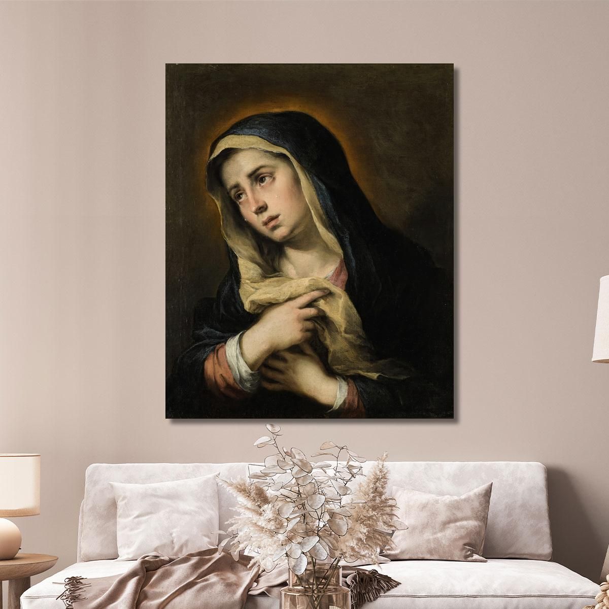 Mater Dolorosa Bartolomé Estebán Murillo bem12 canvas print 
