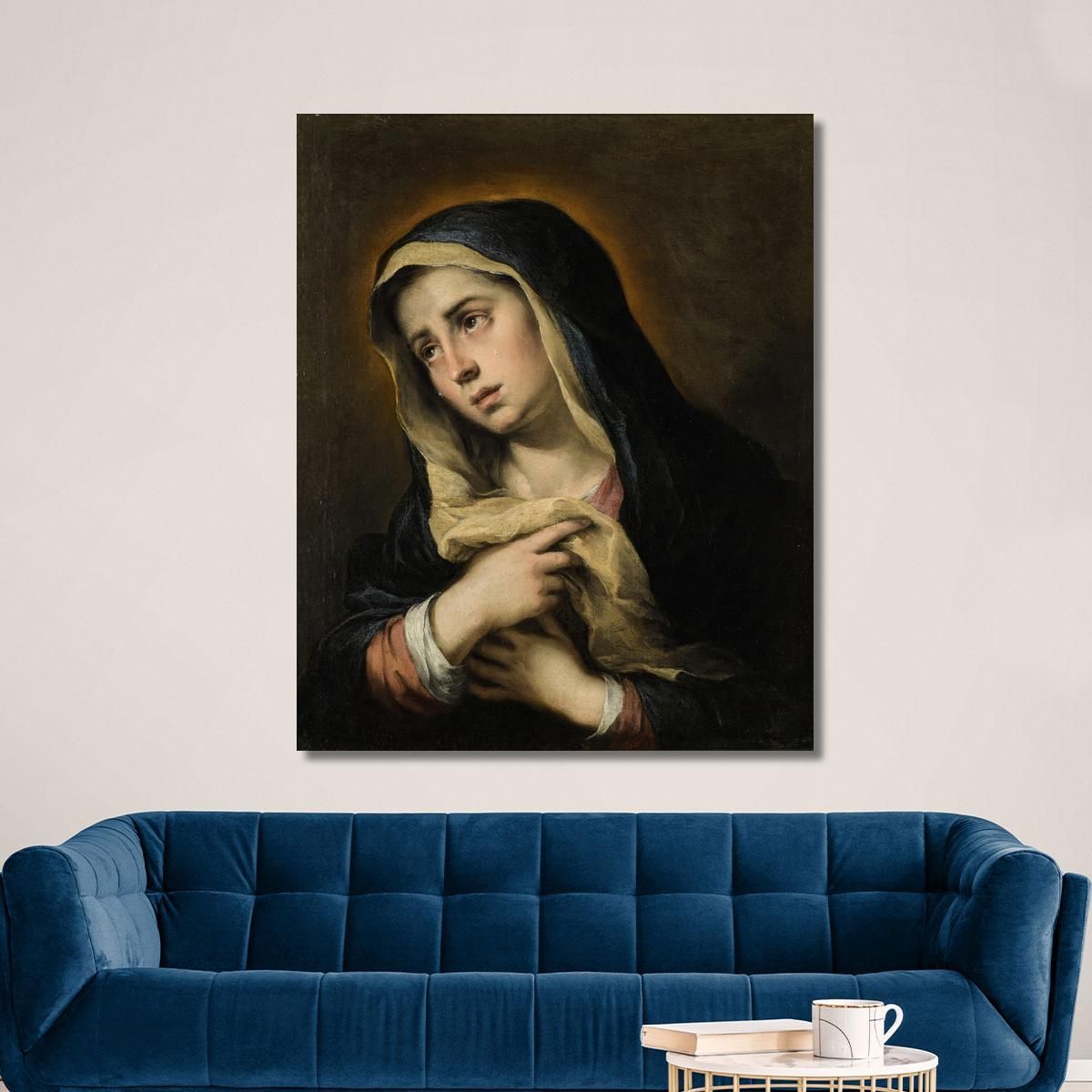 Mater Dolorosa Bartolomé Estebán Murillo bem12 canvas print 