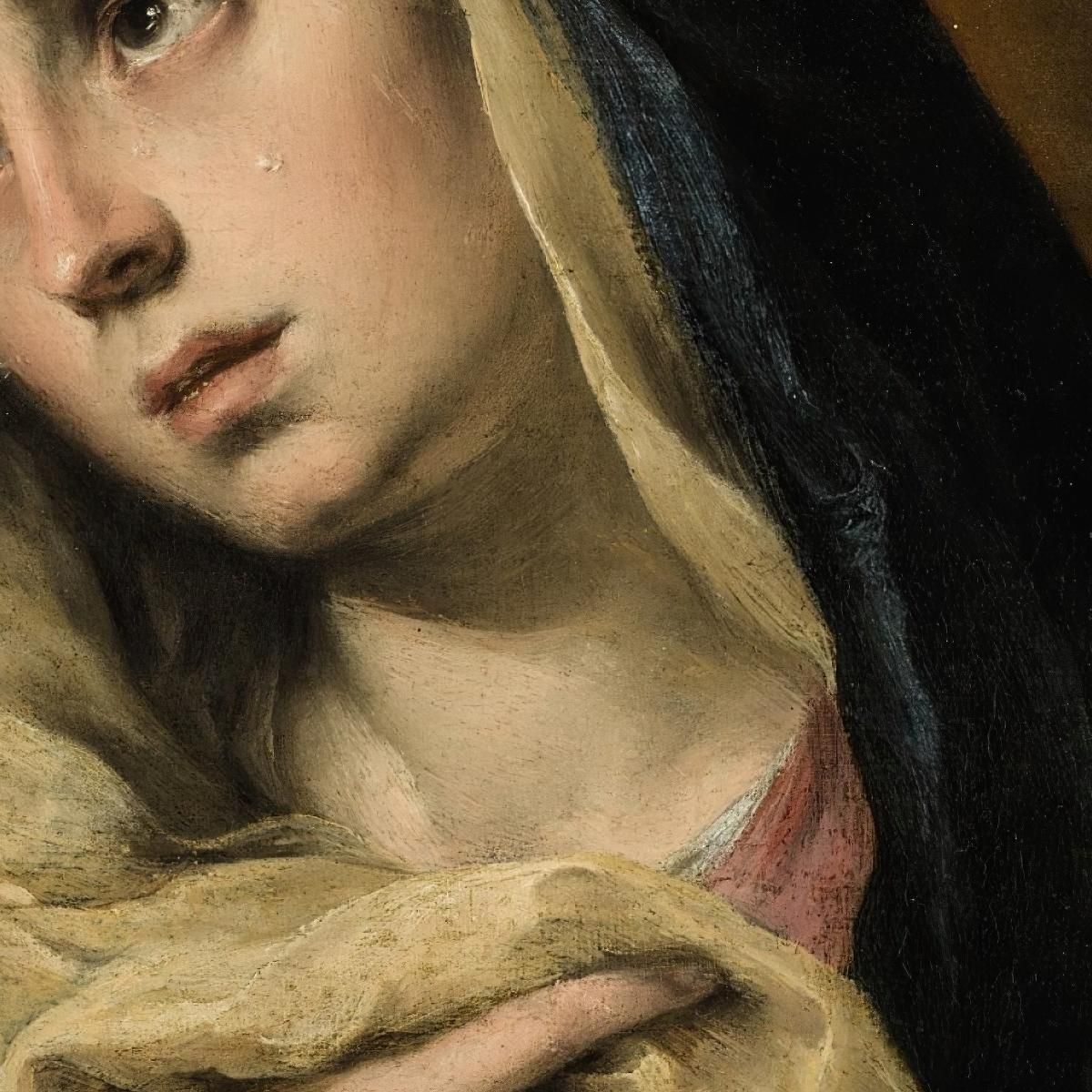 Mater Dolorosa Bartolomé Estebán Murillo bem12 canvas print