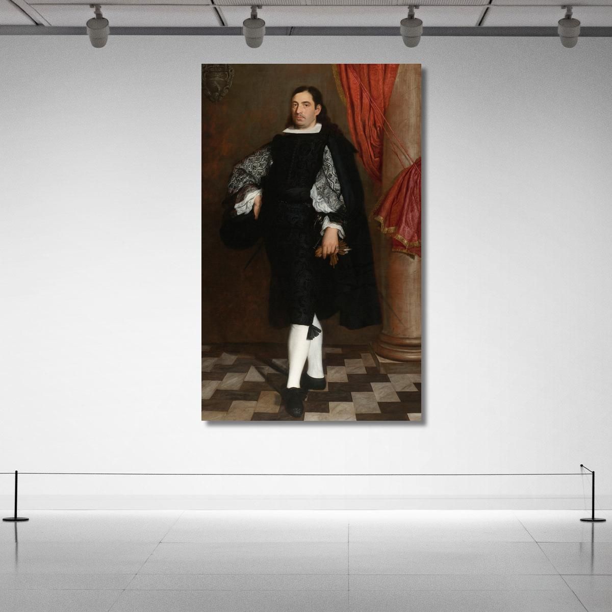 Portrait Of A Gentleman Presumably A Member Of The Ostigliani Family Bartolomé Estebán Murillo bem14 canvas print 