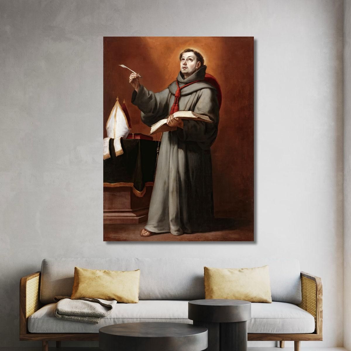 Saint Bonaventura Bartolomé Estebán Murillo bem16 canvas print 