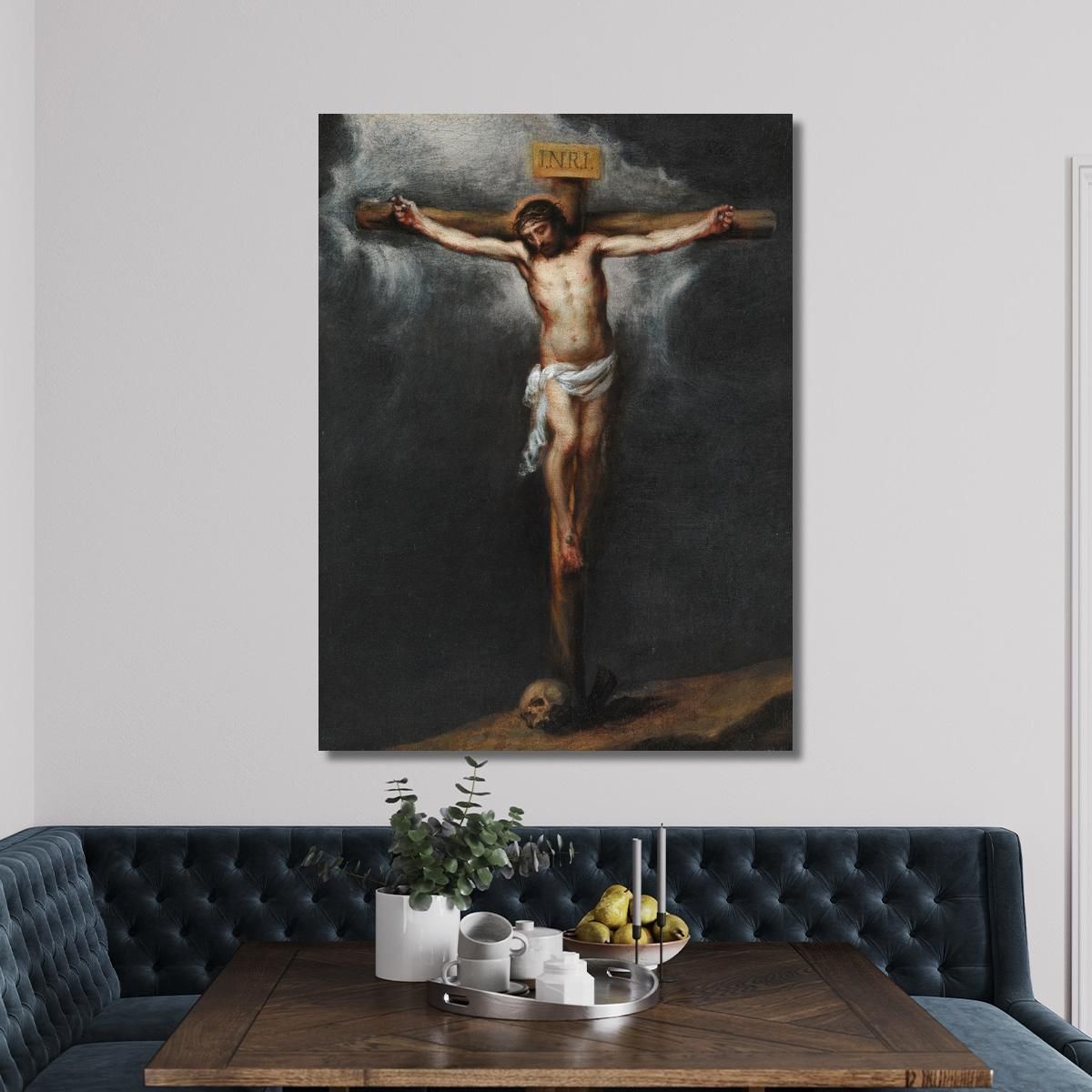 The Crucifixion Bartolomé Estebán Murillo bem29 canvas print 