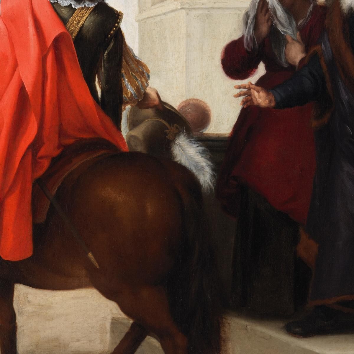 The Departure Of The Prodigal Son Bartolomé Estebán Murillo bem30 canvas print