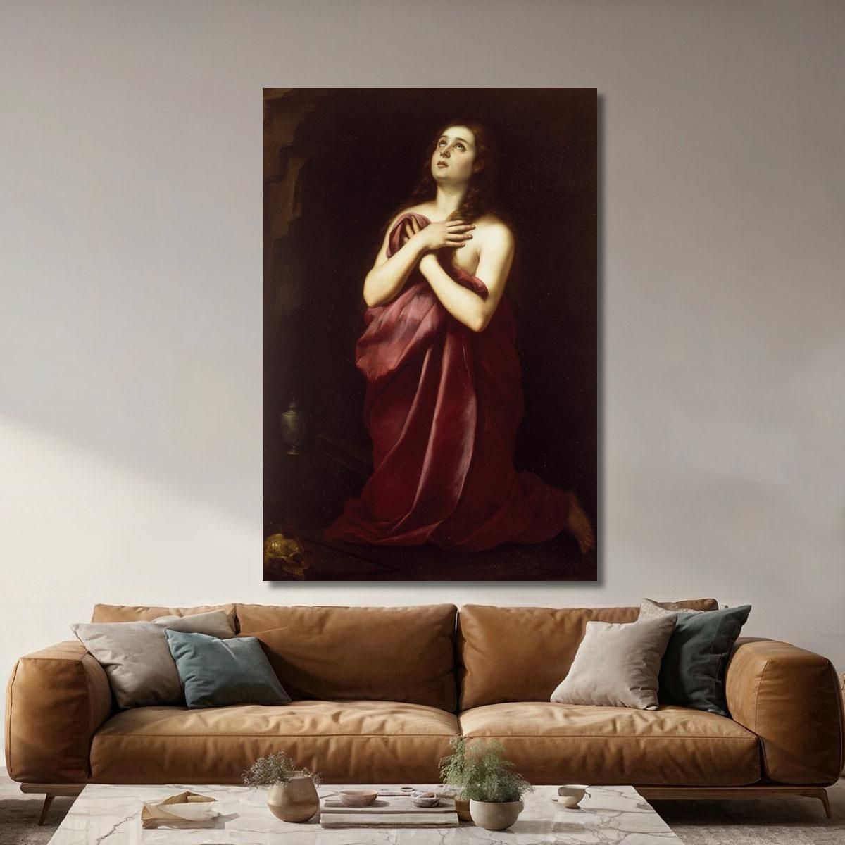 The Penitent Magdalene 2 Bartolomé Estebán Murillo bem40 canvas print 