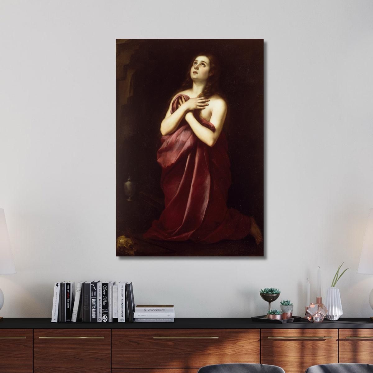 The Penitent Magdalene 2 Bartolomé Estebán Murillo bem40 canvas print 