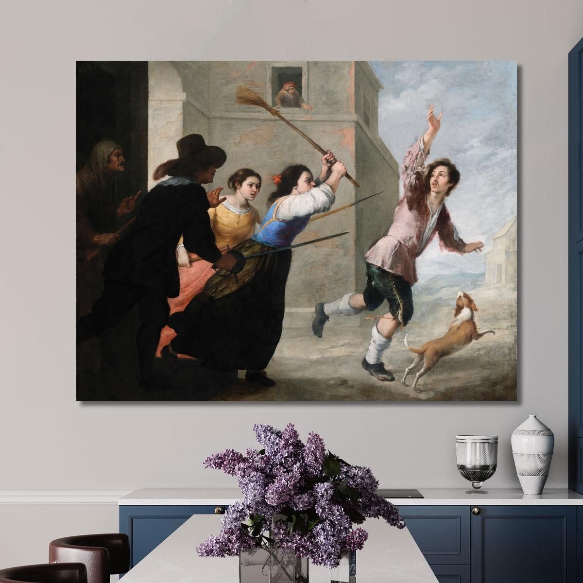 The Prodigal Son Driven Out Bartolomé Estebán Murillo bem42 canvas print 