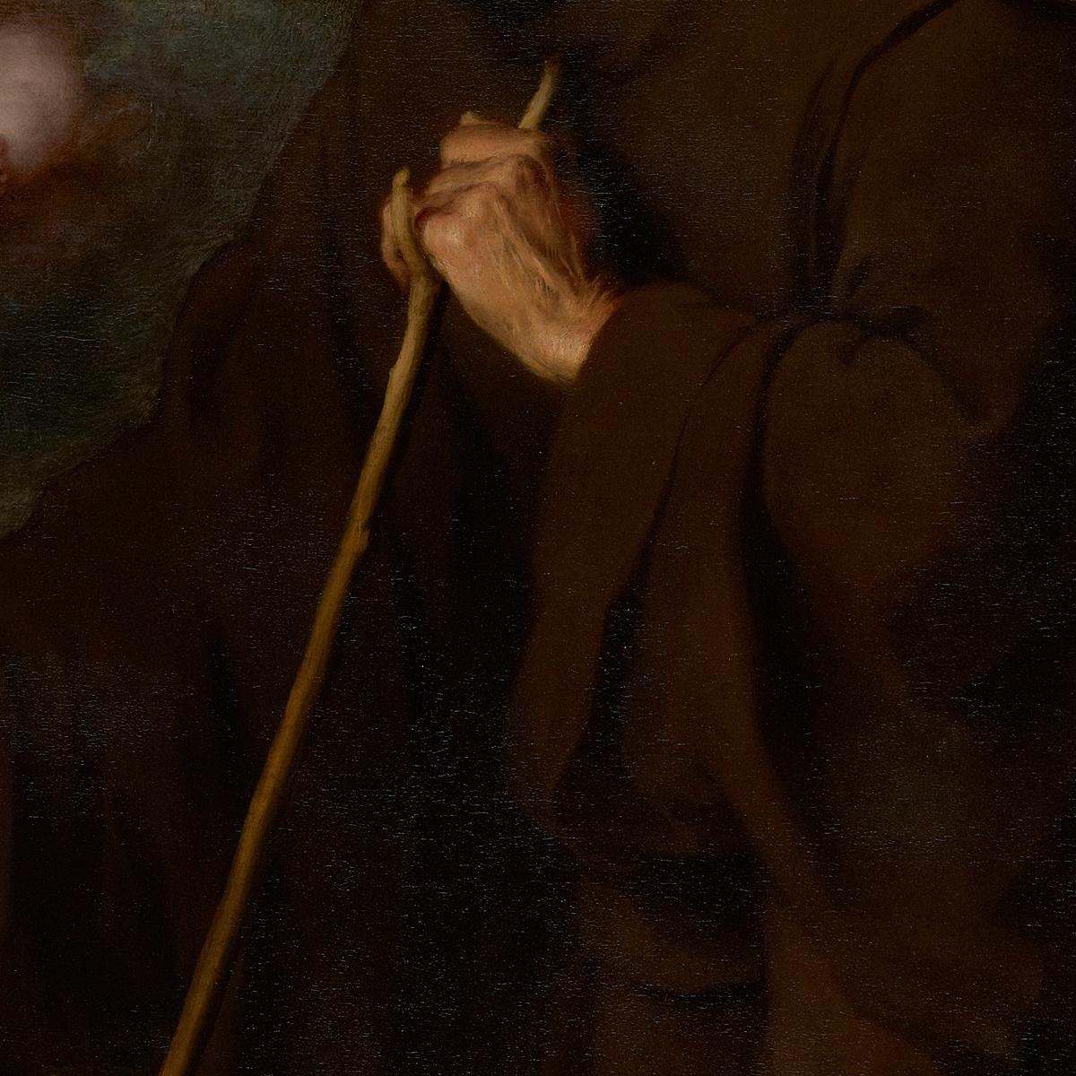 The Vision Of Saint Francis Of Paola Bartolomé Estebán Murillo bem52 canvas print