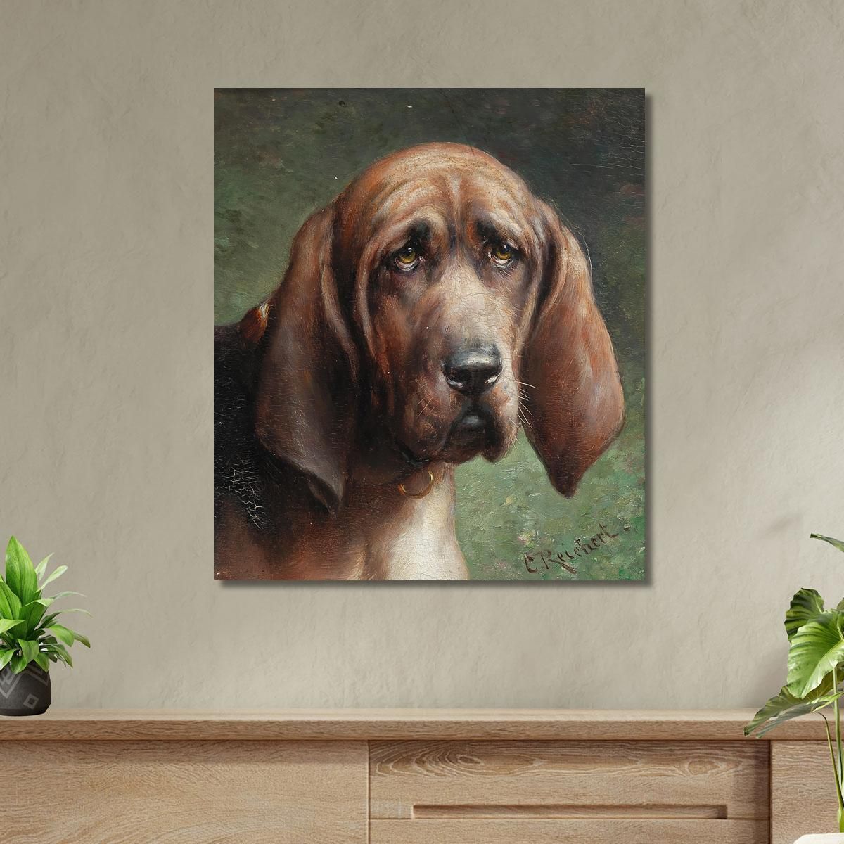 A Good Friend Carl Reichert crc2 canvas print 