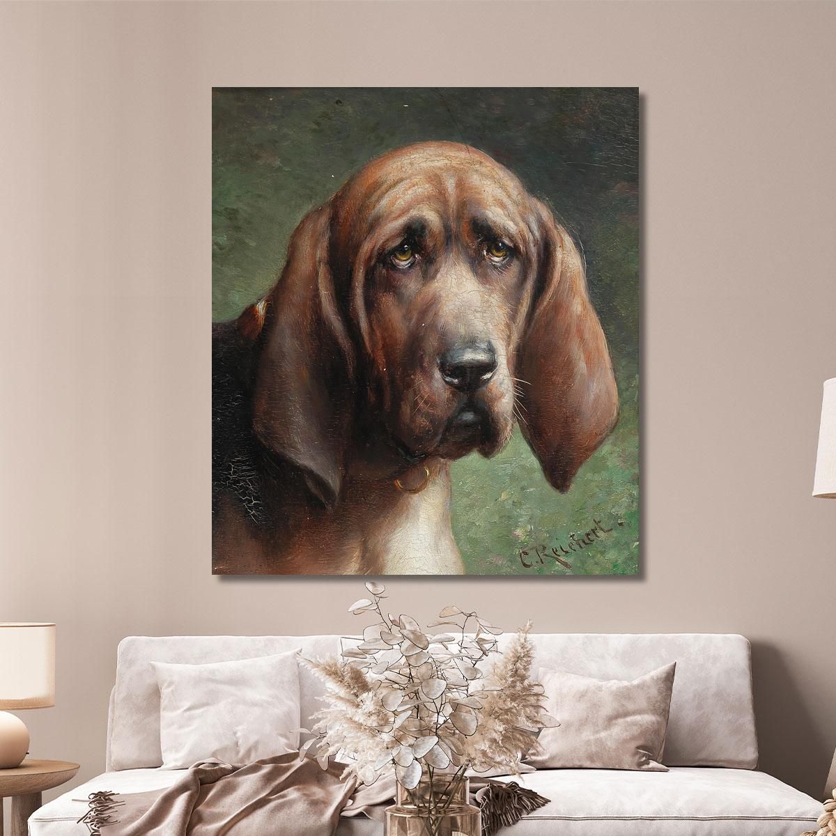 A Good Friend Carl Reichert crc2 canvas print 
