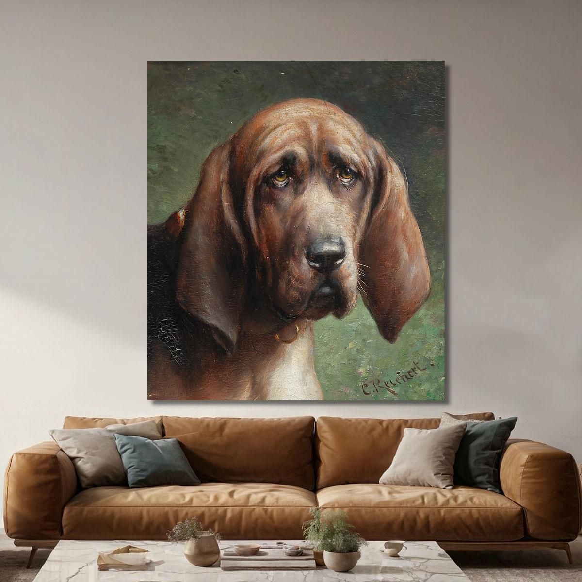 A Good Friend Carl Reichert crc2 canvas print 