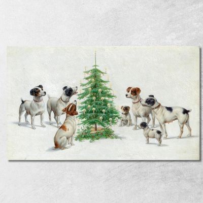 Christmas Carl Reichert crc17 canvas print 